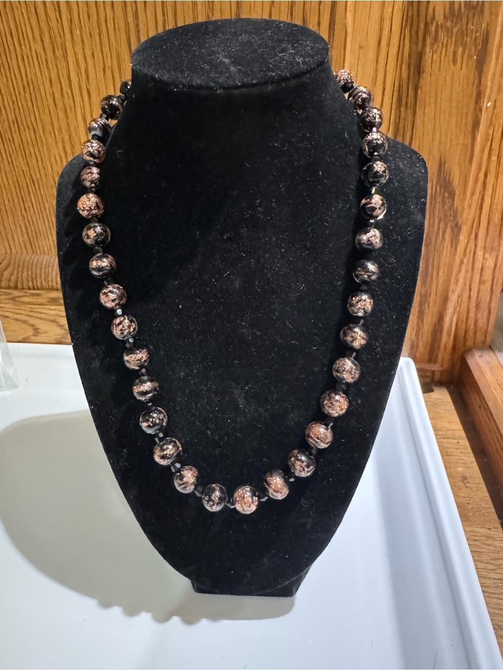 Vintage Italian Murano Art Glass Beaded Necklace